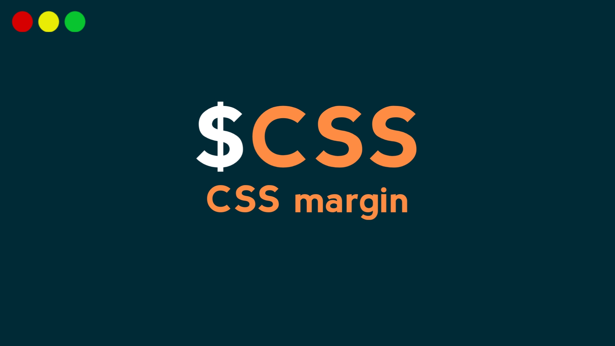 Featured image of post CSS Margin