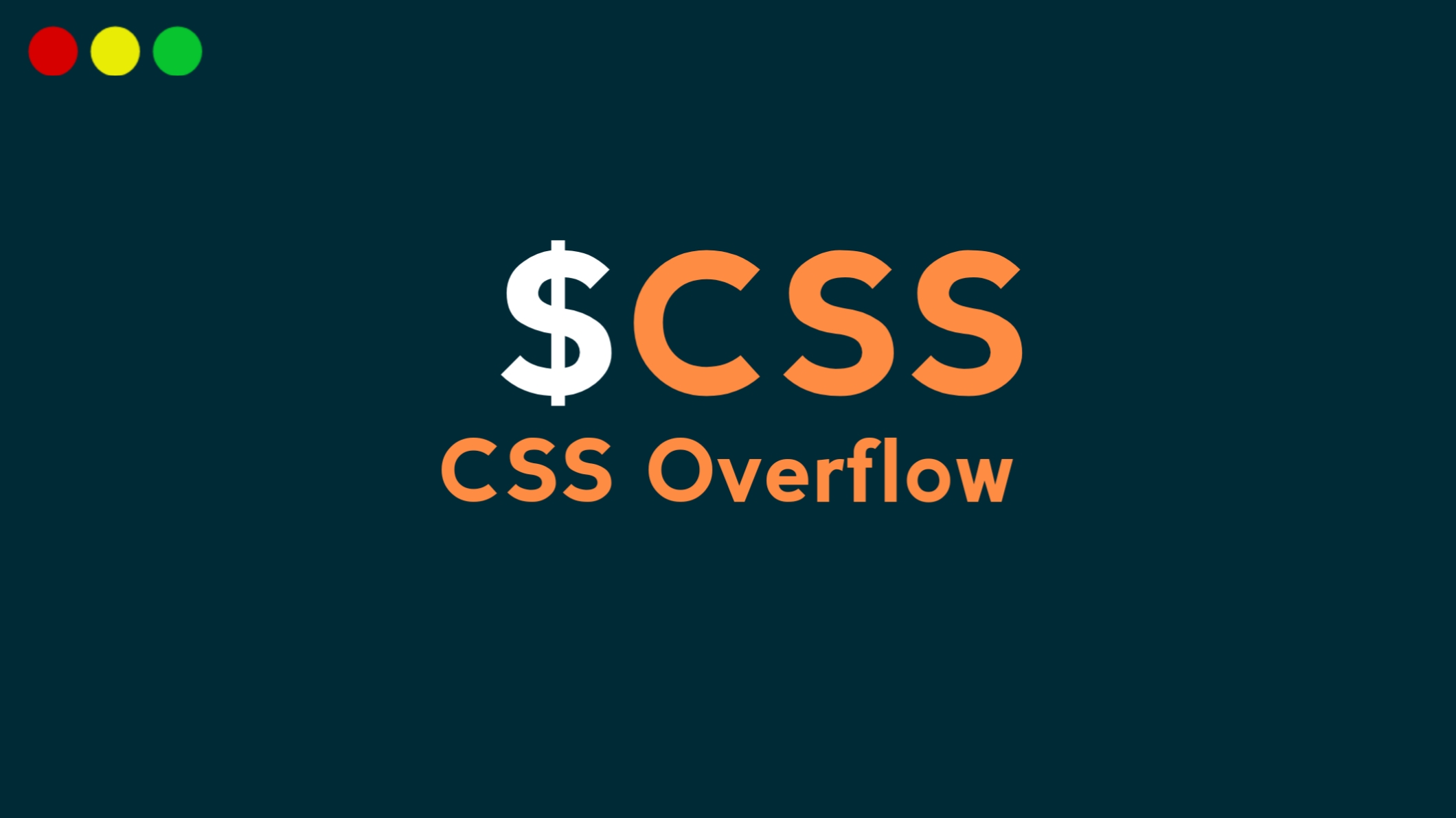 Featured image of post CSS Overflow