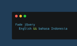 Featured image of post Fade jQuery